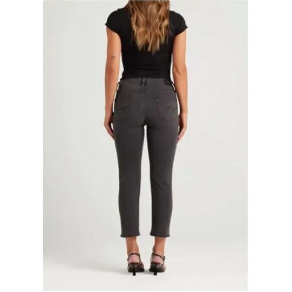 EDWIN NWT Evereve Elin Crop Denim Jean in Knight Rider // 26 - Picture 3 of 15